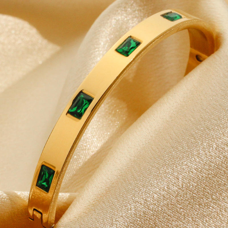 Green Emerald Bracelet