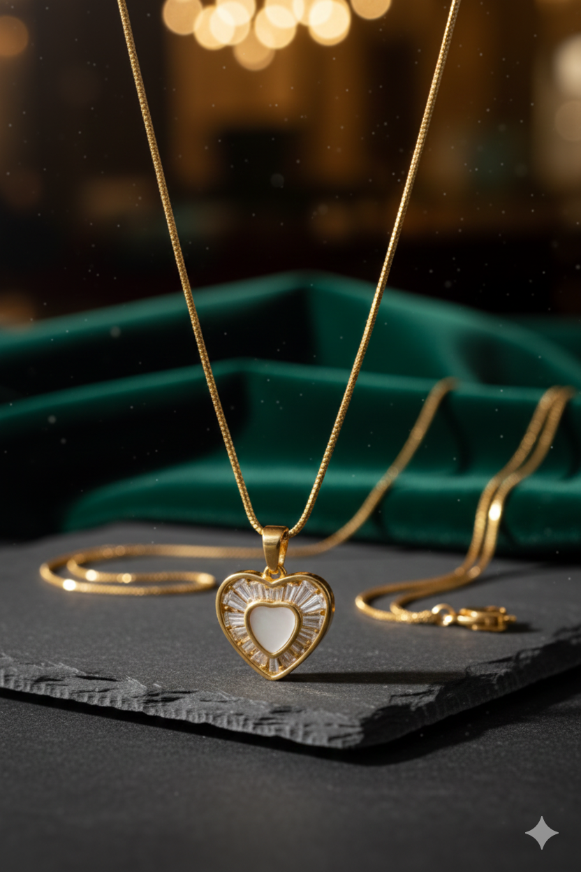 Radiant Love Heart Pendant