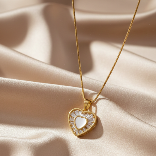 Radiant Love Heart Pendant