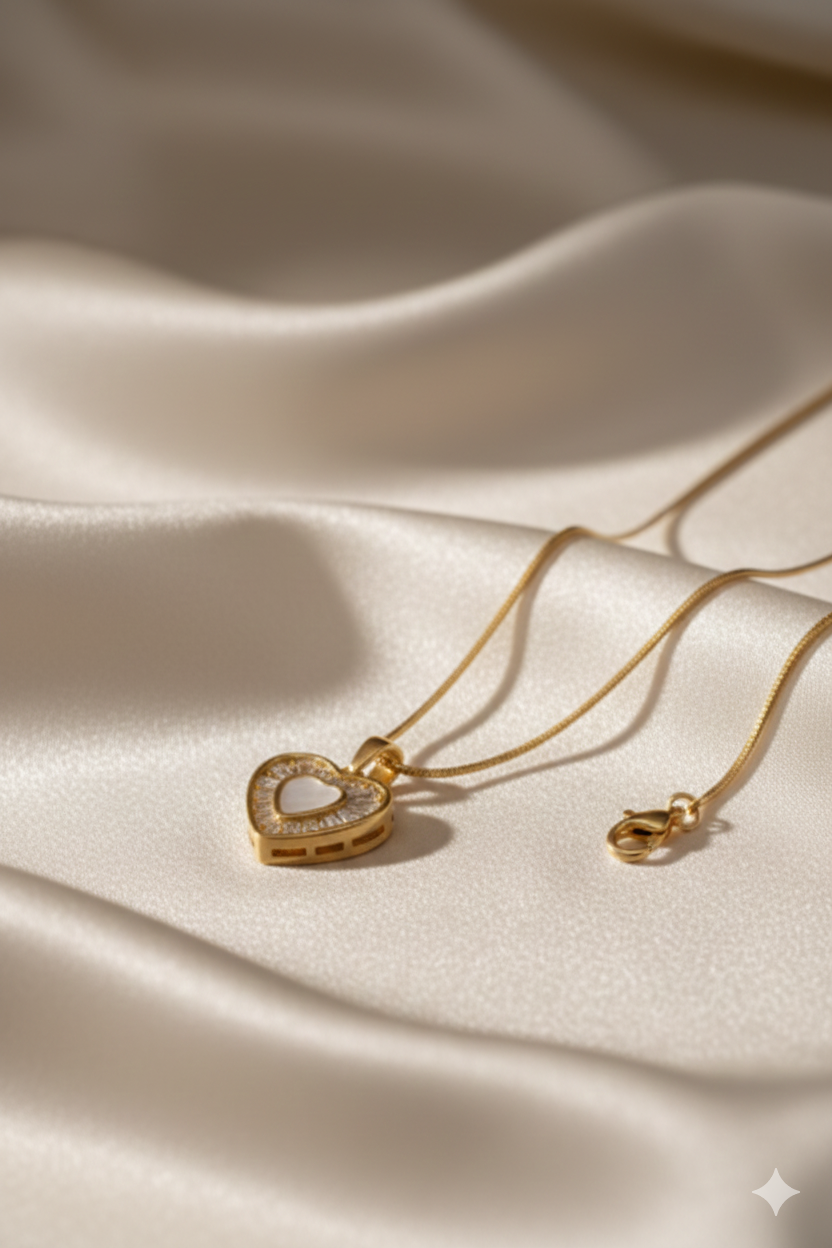 Radiant Love Heart Pendant