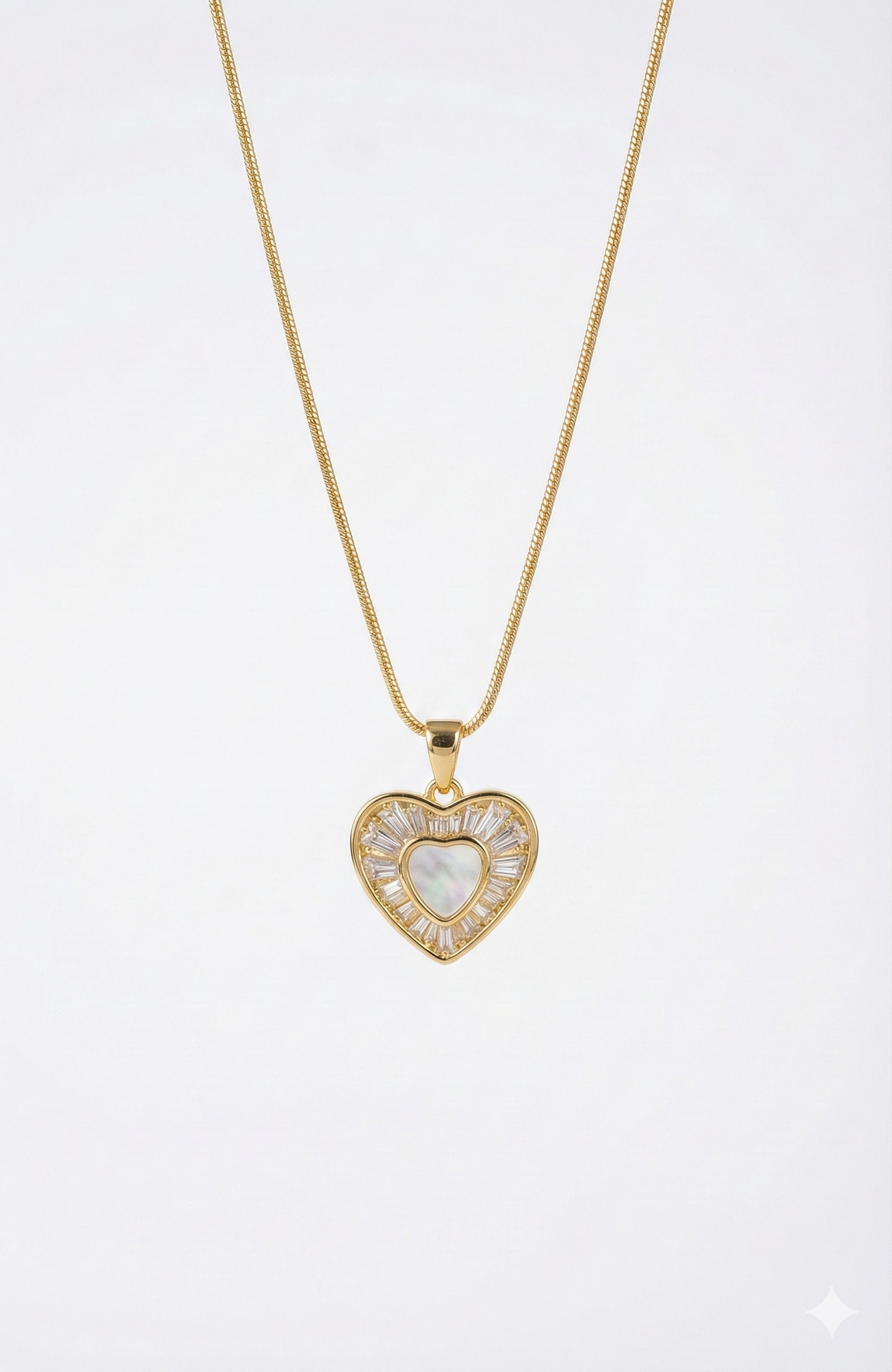 Radiant Love Heart Pendant