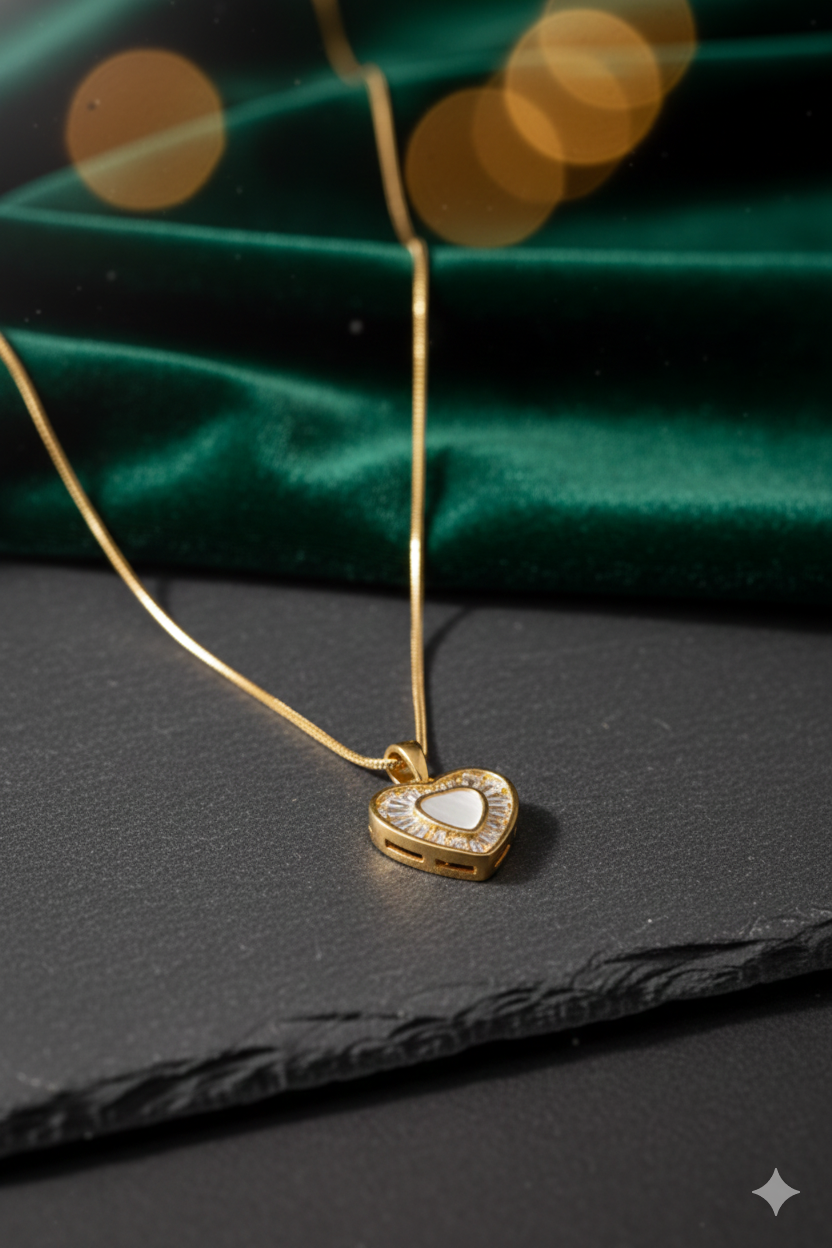 Radiant Love Heart Pendant