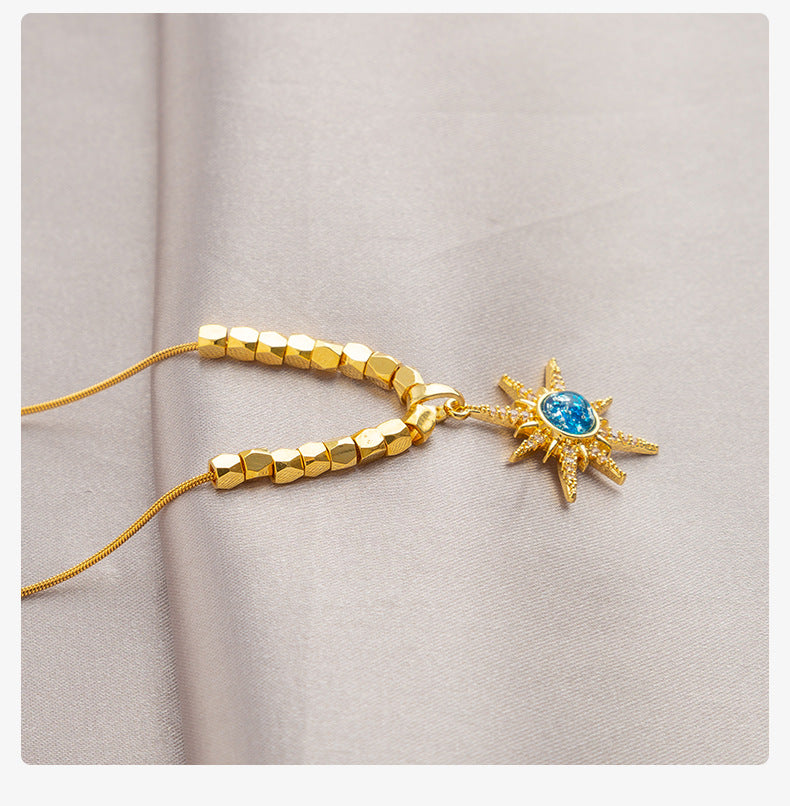 Sun Flower Shaped Necklace