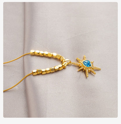 Sun Flower Shaped Necklace
